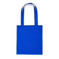 Cotton Bag Mountain, Long Handles, 37x41 cm, 140 gsm, Blue Cotton Bag Mountain, Long Handles, 37x41 cm, 140 gsm, Blue