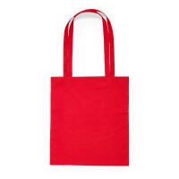 Cotton Bag Mountain, Long Handles, 37x41 cm, 140 gsm, Red Cotton Bag Mountain, Long Handles, 37x41 cm, 140 gsm, Red