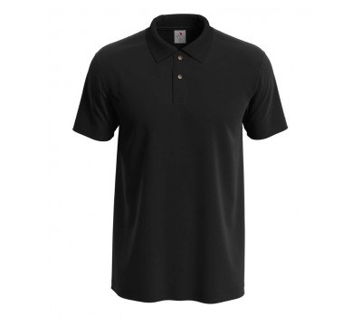Stedman Футболка Поло Classic, Black, Мужская, S