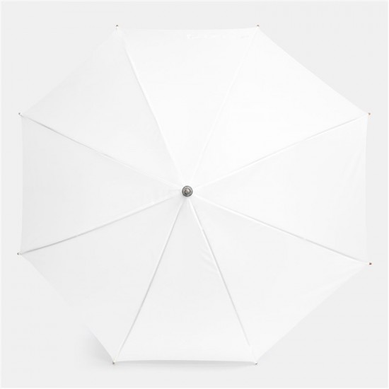 Semi-automatic Umbrella, White