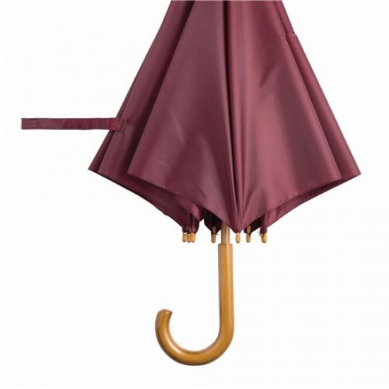 Полу-Автоматический Зонт, Бордовый