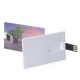 USB Flash Stick-uri de Memorie, Credit Card, Alb, 16Gb